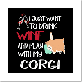 I Want Just Want To Drink Wine (131) Posters and Art